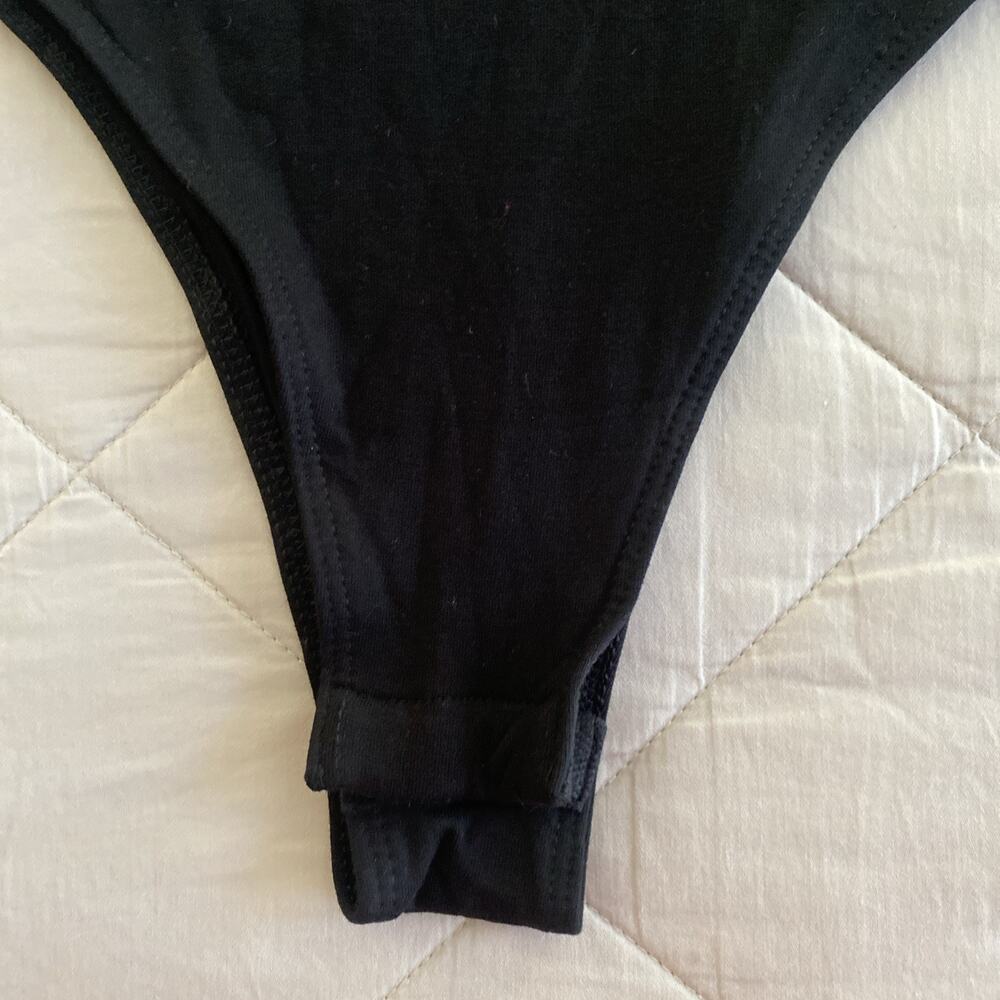 NEW W/O TAG A New Day Womens SIZE M Bodysuit Black medium - Picture 5 of 7